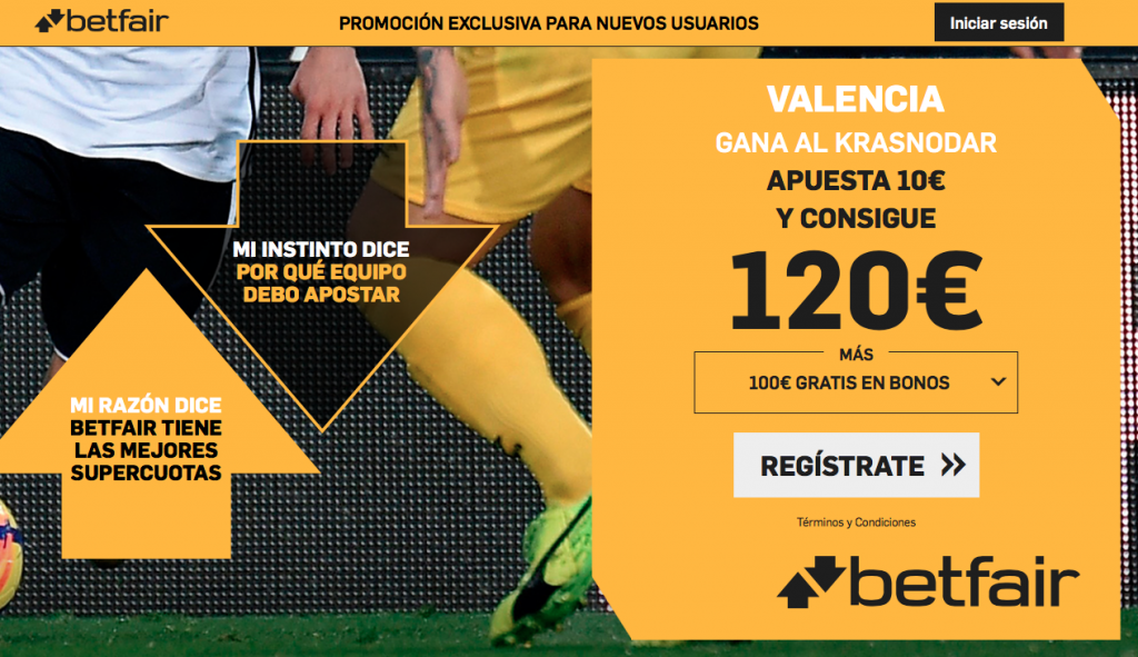 Valencia gana al Krasnodar