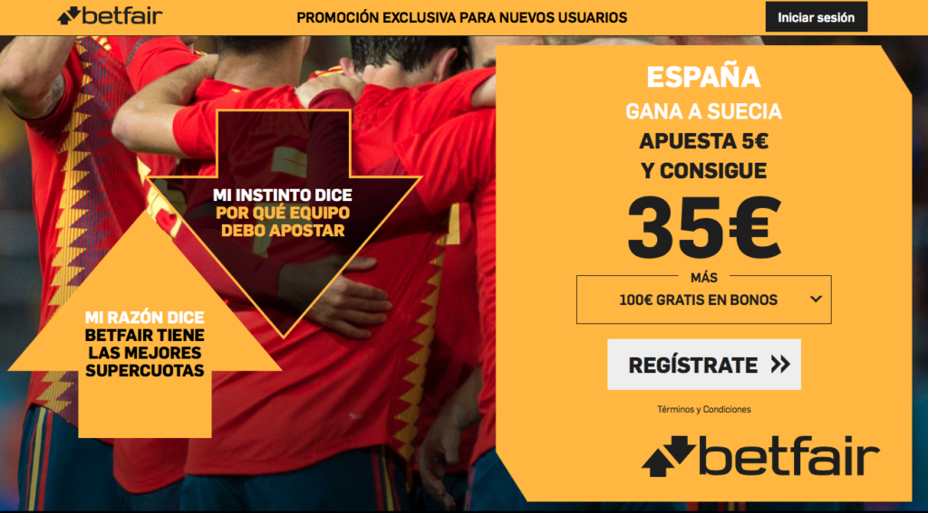 ESPAÑA GANA A SUECIA